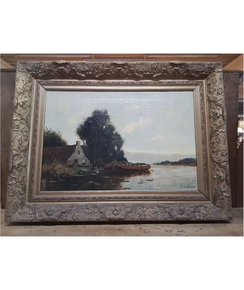 PEINTURE SIGNEE J.JANSEN