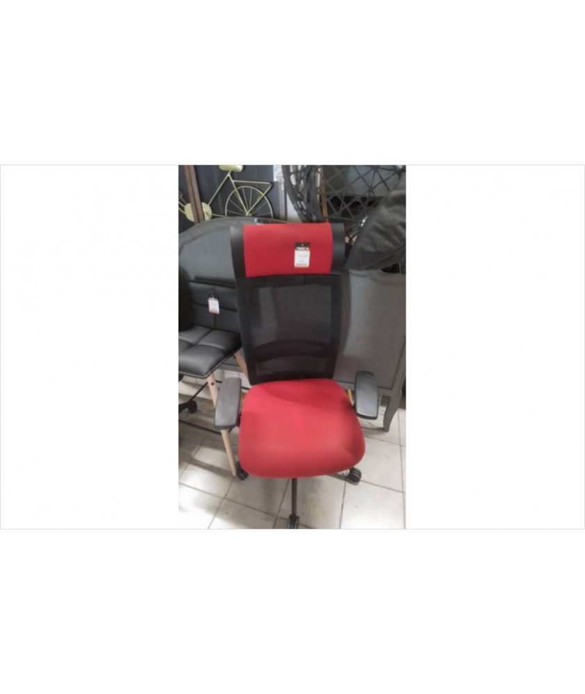 CHAISE DE GAMER ROUGE NOIRE