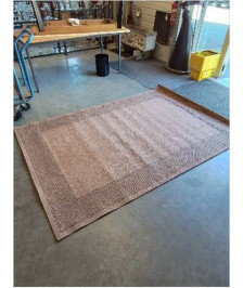 TAPIS LAINE CHOCOLAT 157X230