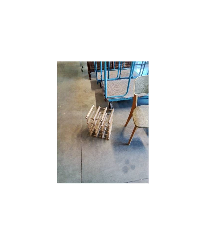 RANGE BOUTEILLES BOIS 12 BTS