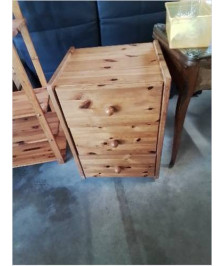 CAISSON A ROULETTES PIN 3 TIROIRS 