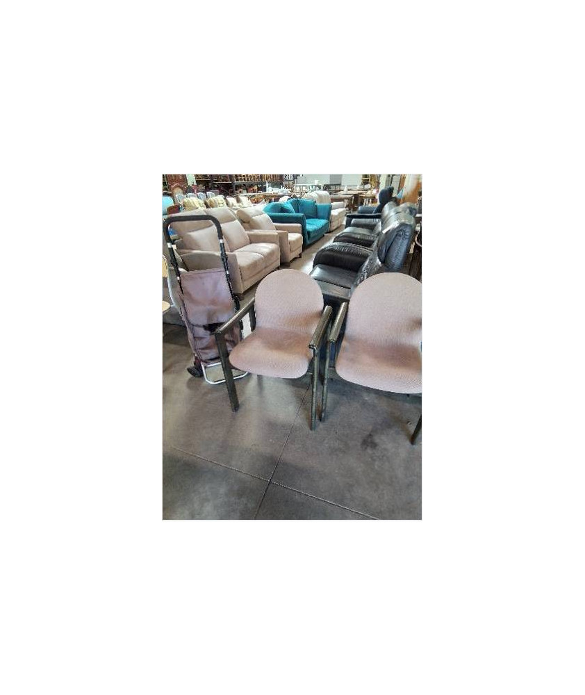FAUTEUIL BOIS VERT ASSISE TISSU BEIGE