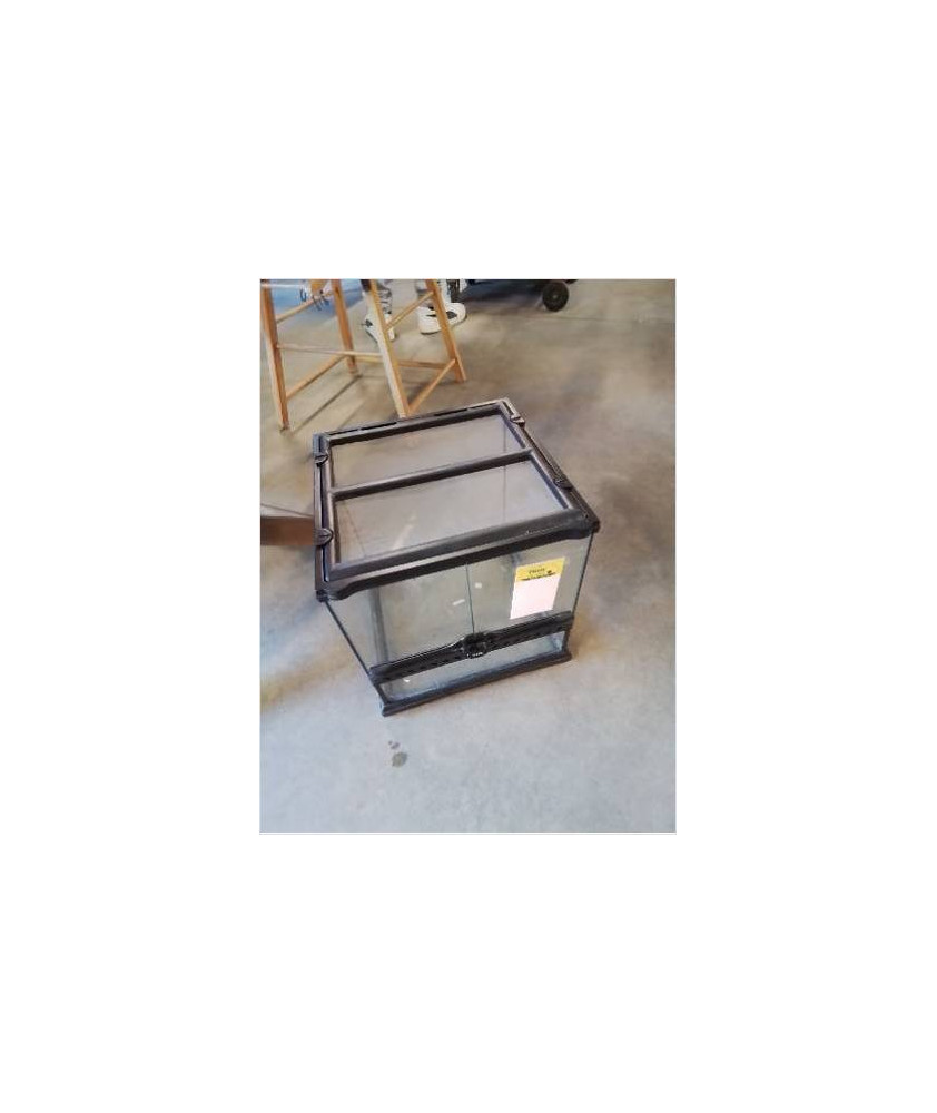 TERRARIUM VERRE 30X30X30CM
