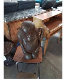 SCULPTURE AU SINGE