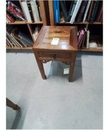 CONSOLE  1 TIROIR BOIS CLAIR STYLE ASIATIQUE 