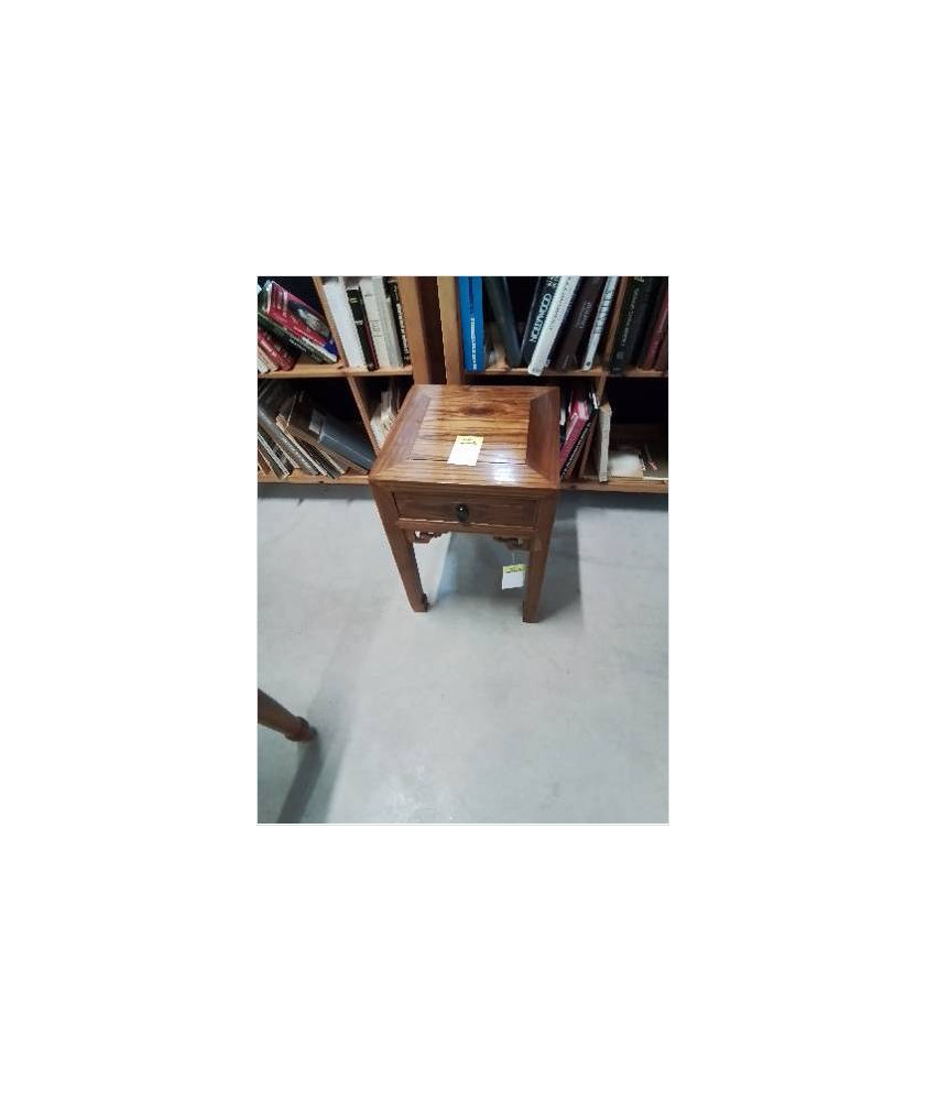 CONSOLE  1 TIROIR BOIS CLAIR STYLE ASIATIQUE 
