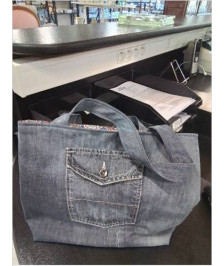 SAC JEAN BLEU