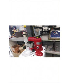 ROBOT PATISSIER + BLENDER KTC ROUGE 