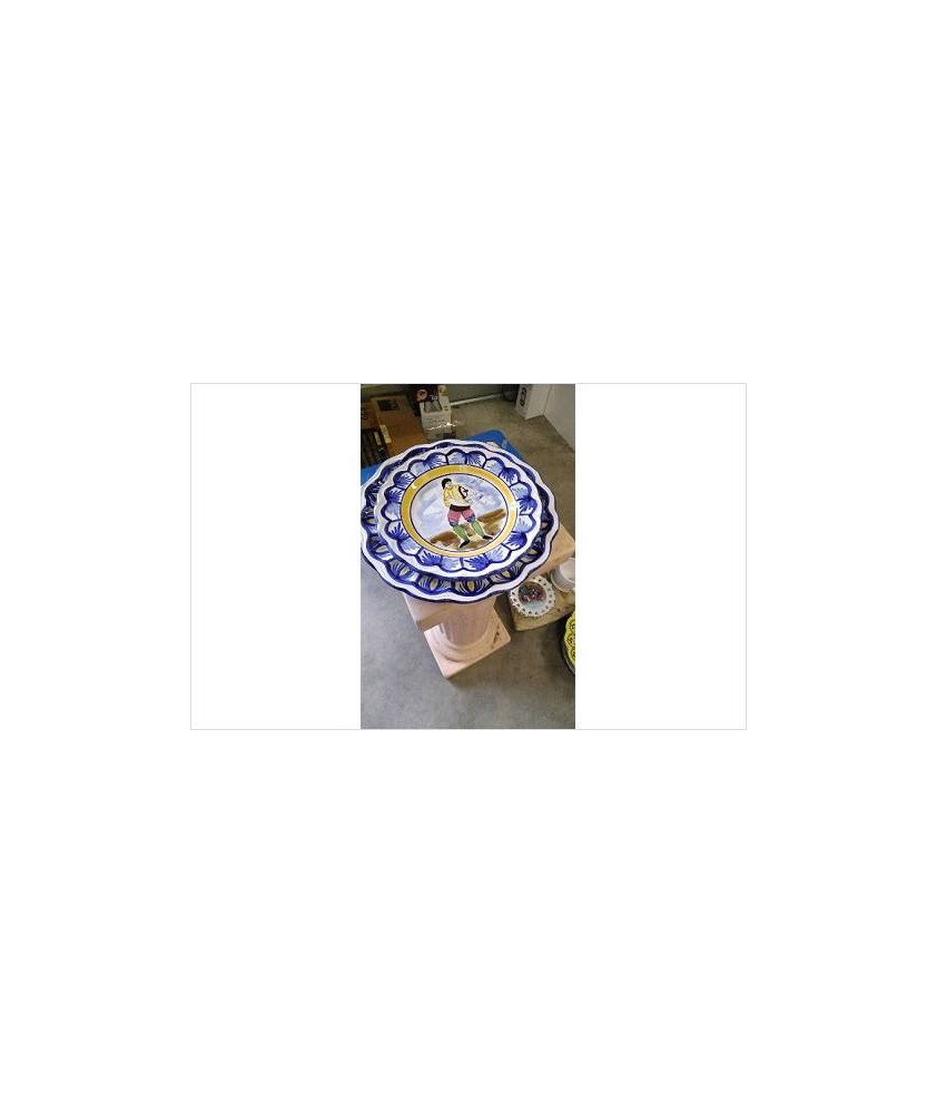 PLATS BLEUS DECO X2