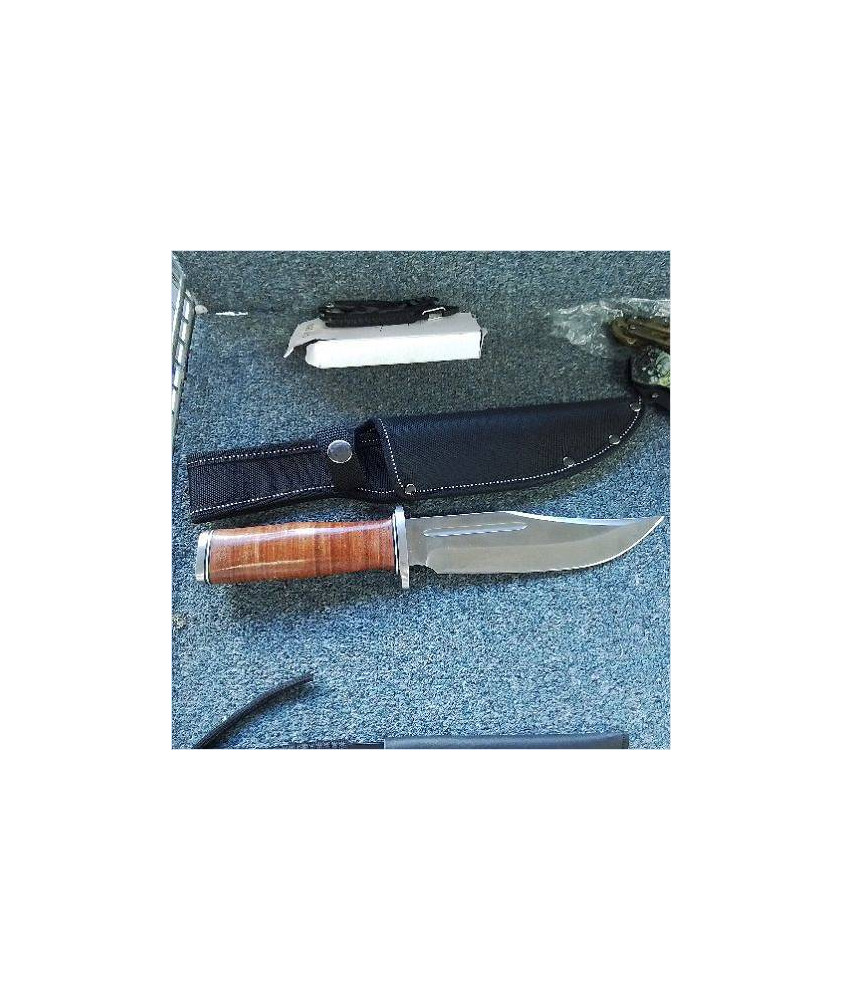 255 COUTEAU MANCHE BOIS