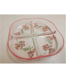 PLAT APÉRITIF EN VERRE