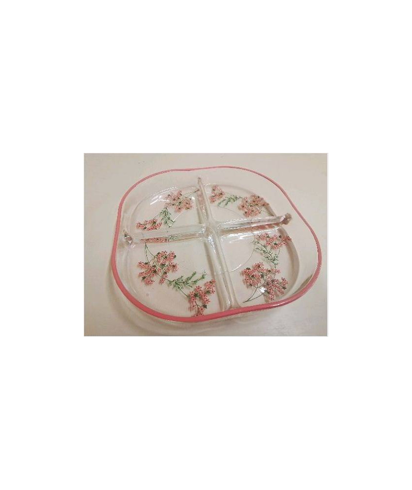 PLAT APÉRITIF EN VERRE