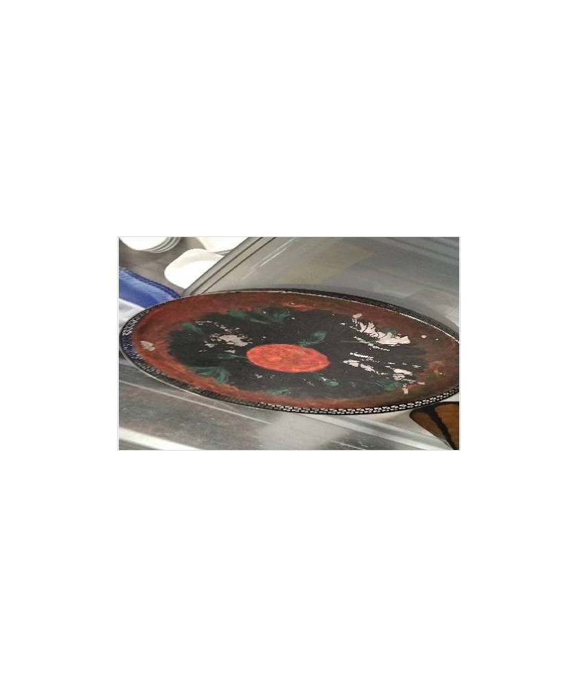 PLATEAU ROND METAL 