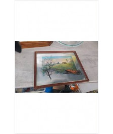 CADRE PAYSAGE VOITURE 