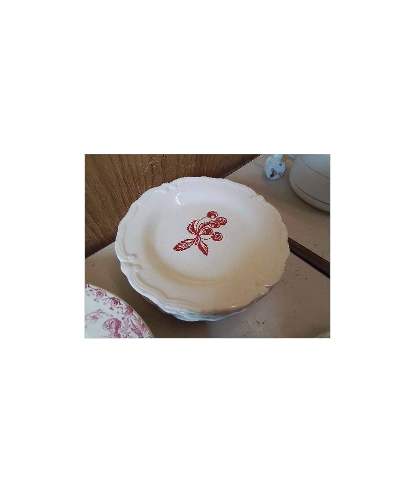 LOT DE 6 ASSIETTES A DESSERT LE GRNIER DE LOUISE 