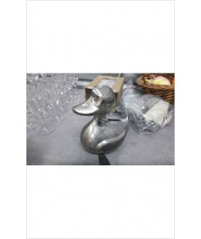 TIRELIRE METAL CANARD 