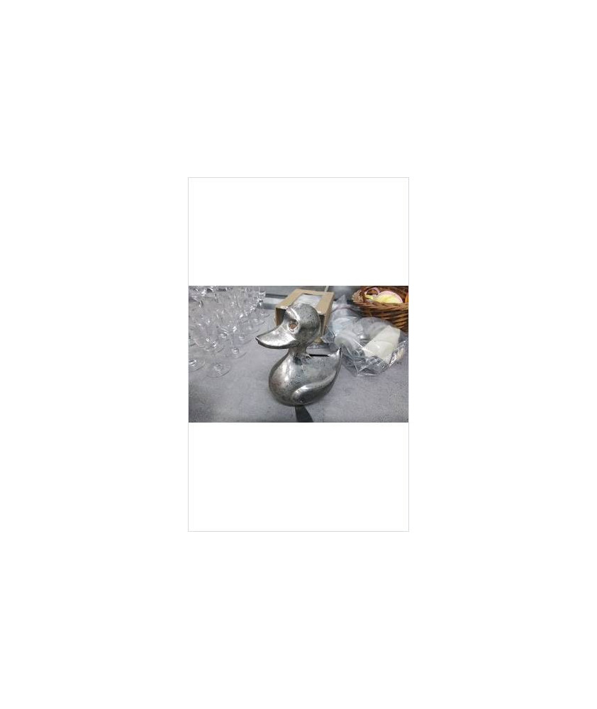 TIRELIRE METAL CANARD 