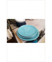 ASSIETTE BLEUE CIEL LE LOT
