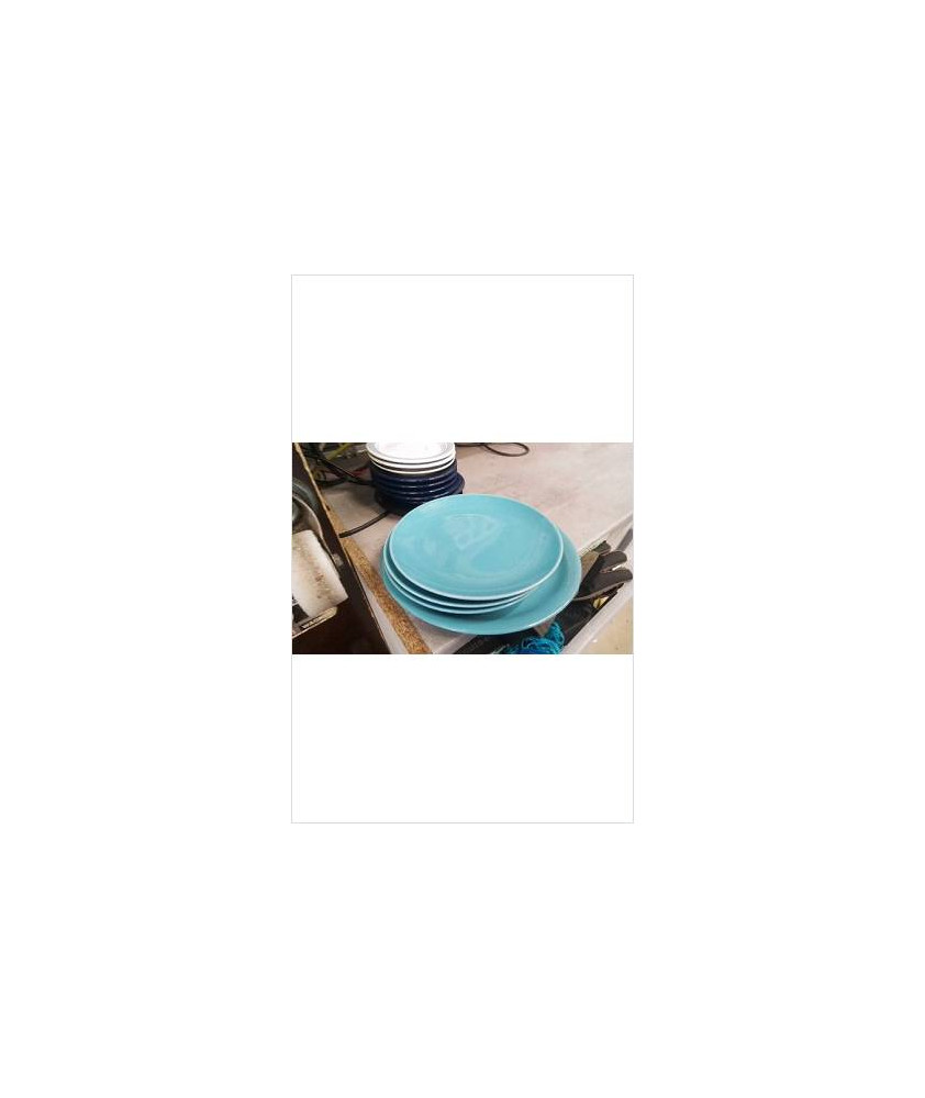 ASSIETTE BLEUE CIEL LE LOT