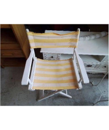 CHAISE PLIANTE MOTIF POISSON 