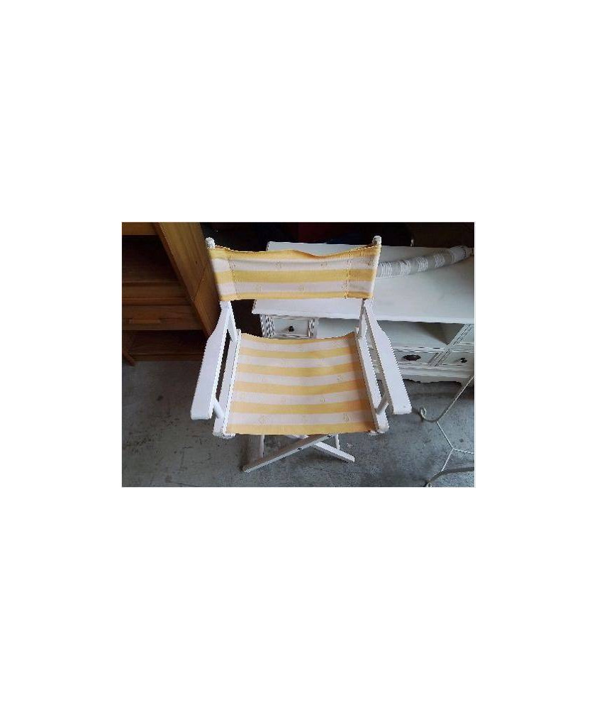 CHAISE PLIANTE MOTIF POISSON 