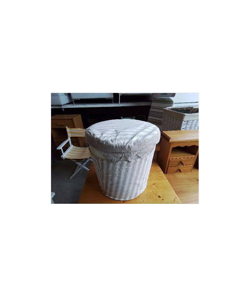 TABOURET COFFRE 