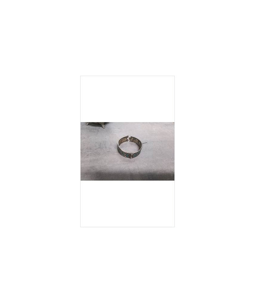 BRACELET METAL TURQUOISE
