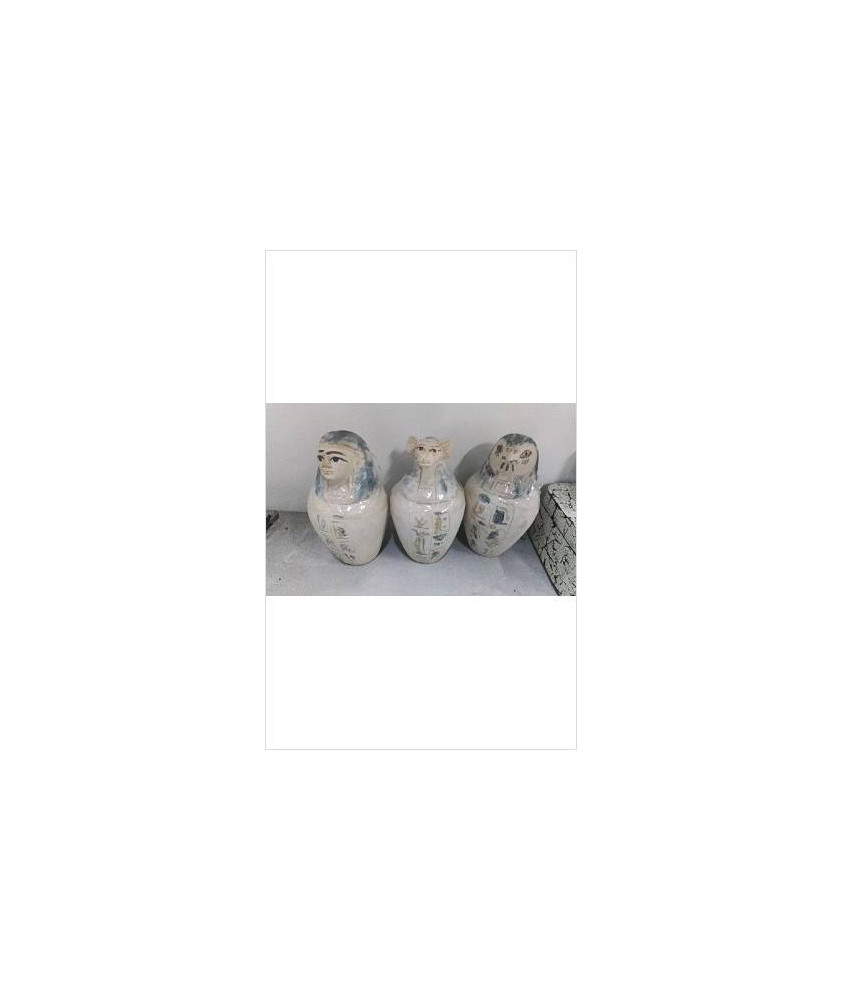 VASES CANOPES X3 