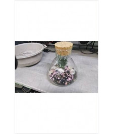DECO COQUILLAGES DANS POT