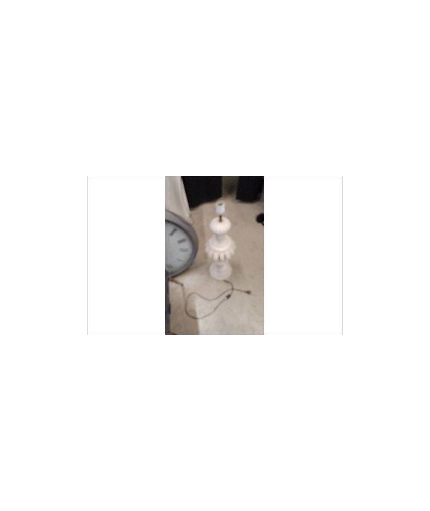 PIED DE LAMPE ALBATRE 