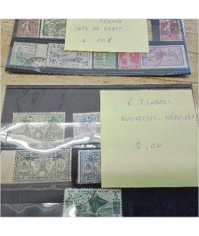 6 TIMBRES NOUVELLES HEBRIDES