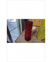 LAMPE VERRE ROUGE 