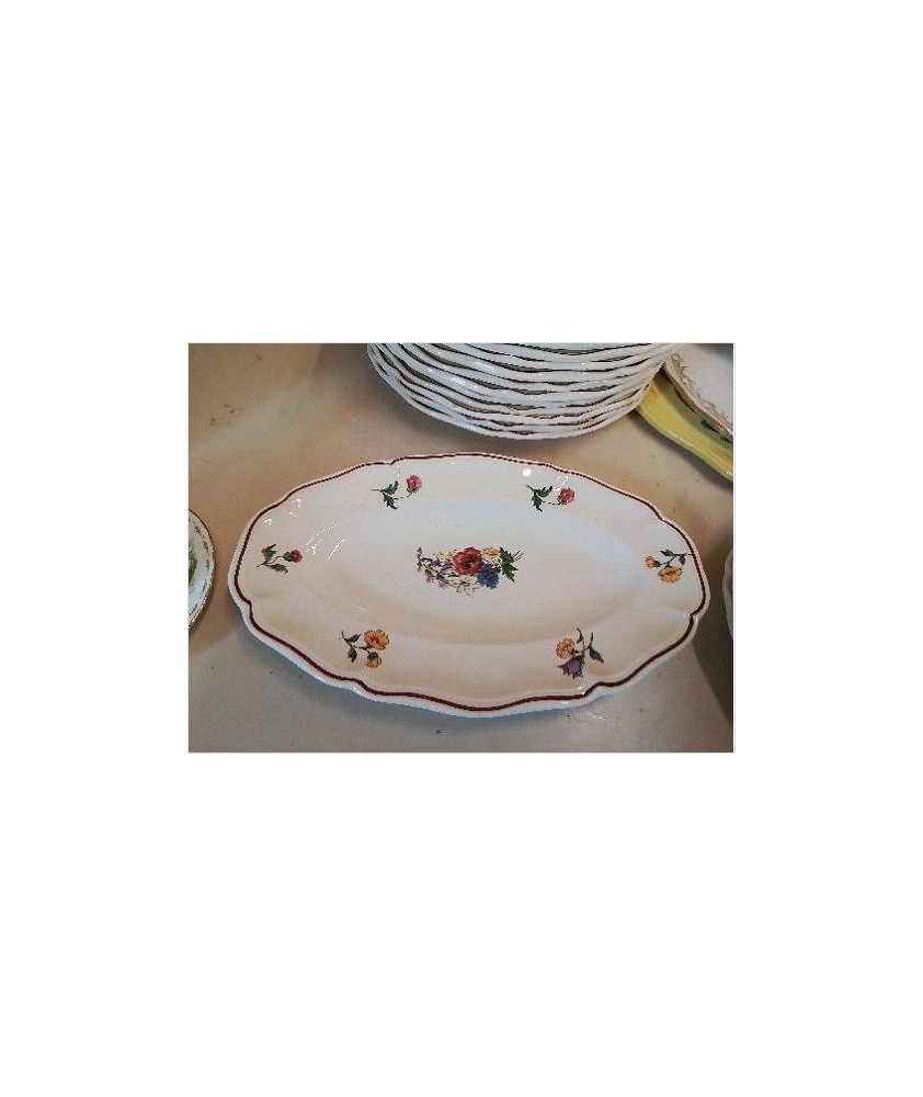 RAVIER AVEC MOTIF FLORAL 