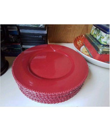 ASSIETTE PLATE MOTIF COEUR 