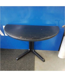 CONSOLE EN BOIS NOIRE A REPEINDRE