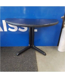 CONSOLE EN BOIS NOIRE A REPEINDRE