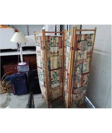 PARAVENT EN TOILE 4 PANS