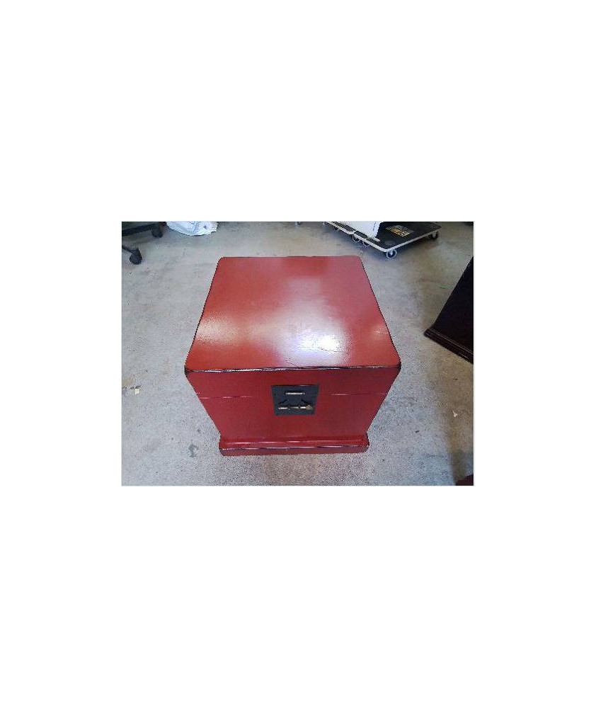 COFFRE ROUGE ASIATIQUE