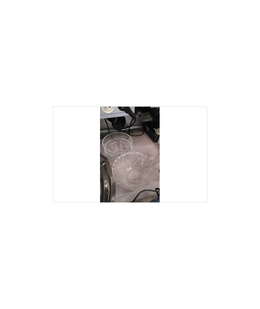 PLAT CREUX VERRE