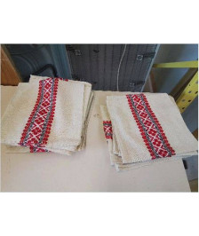 NAPPE ROUGE ET BLANCHE