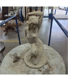 STATUETTE FONTE 