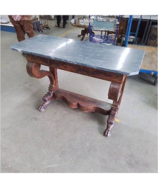 CONSOLE DESSUS MARBRE GRIS 