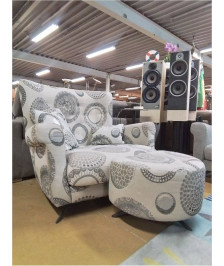 FAUTEUIL FAMA + POUF/REPOSE PIEDS