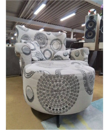 FAUTEUIL FAMA + POUF/REPOSE PIEDS