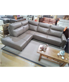 SALON D’ANGLE CUIR CHATEAU D’AX