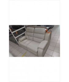 CANAPE 2PL RELAX CUIR BEIGE