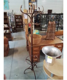 PERROQUET BOIS COURBE ET RÉSINE 