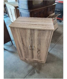BUFFET BOIS CLAIR 2 PORTES BATTANTES
