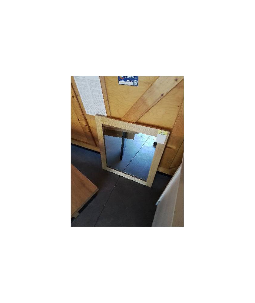 MIROIR RECTANGULAIRE BOIS CLAIR 
