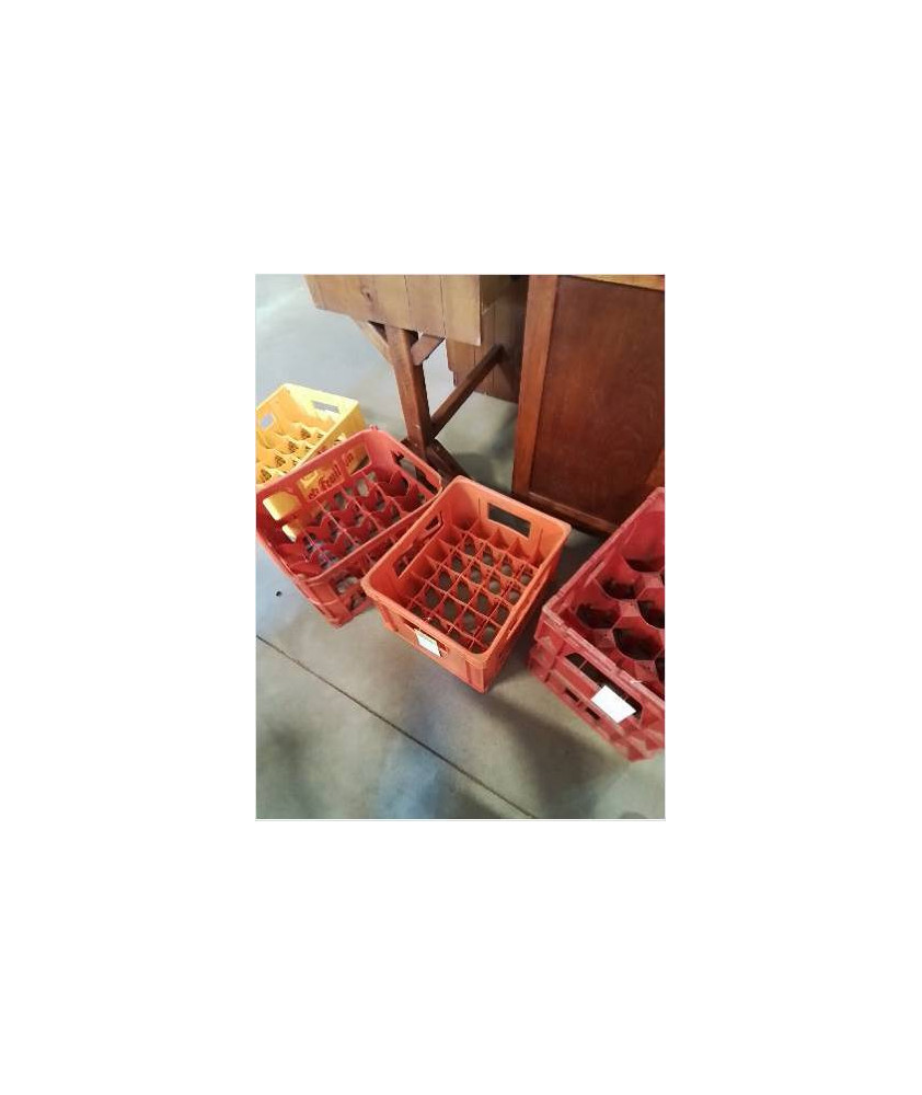CASIER A BOUTEILLES RÉSINE ORANGE KANTERBRAU 